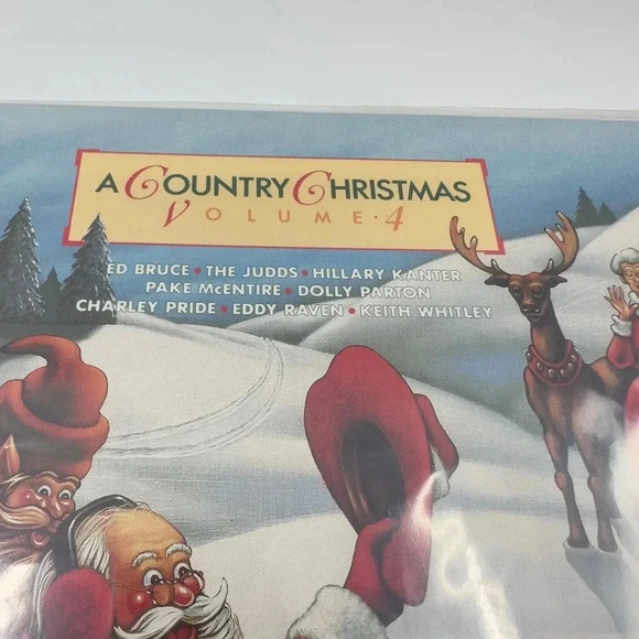 Various A Country Christmas Volume 4 Vinyl Album Record - LP, Vinyl Records - Picture 3 of 6